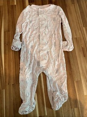 Magnetic Me Pale Pink Printed Footed One-Piece